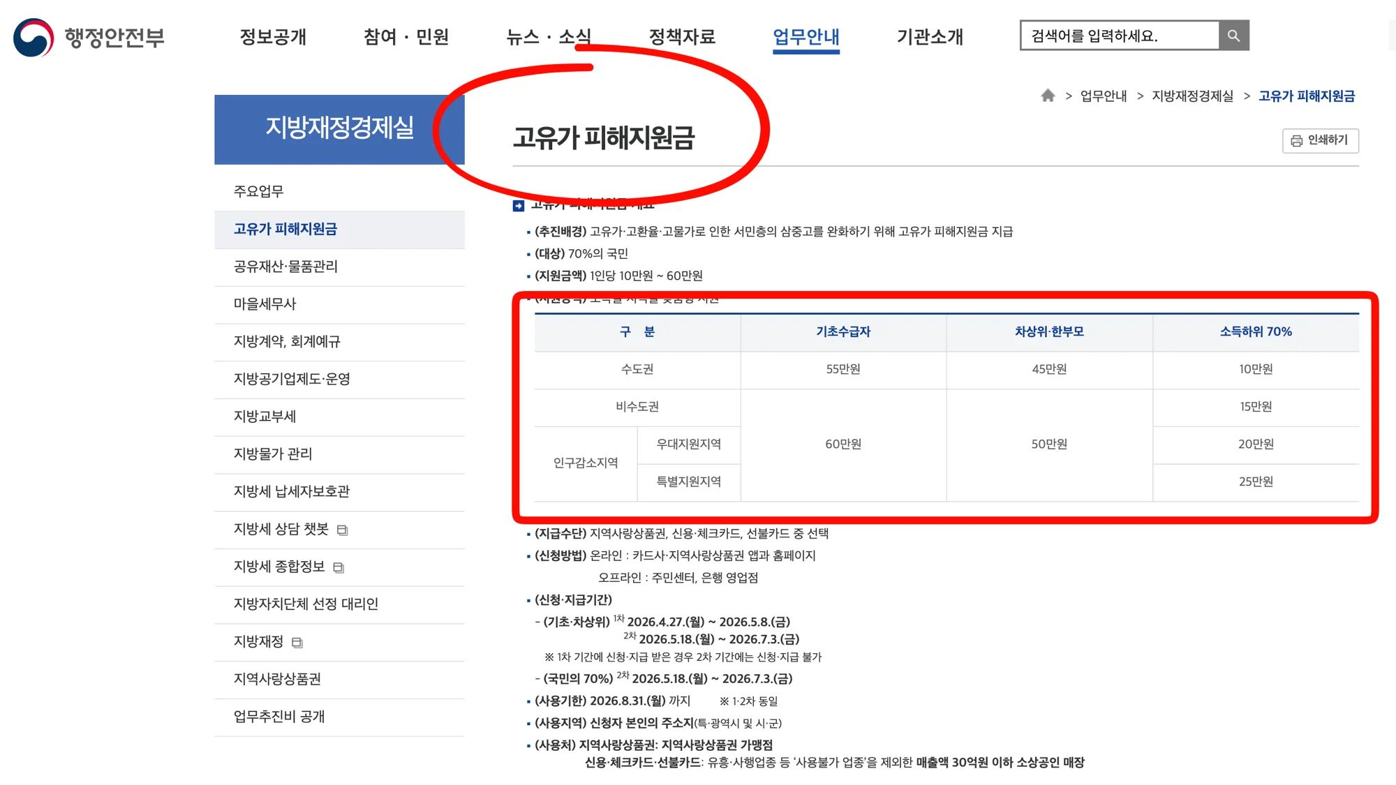 Featured image of post 고유가 피해지원금 신청 방법 총정리: 대상, 금액, 기한 한번에 확인